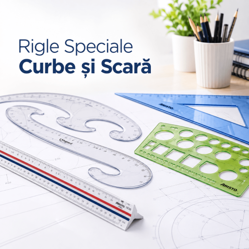 Rigle speciale, curbe si scarare